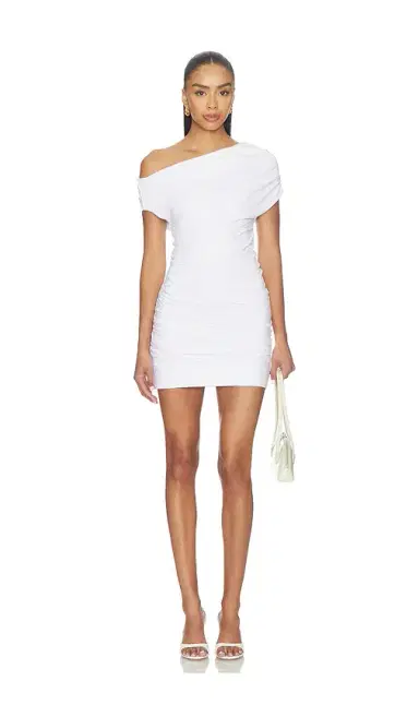 Simkhai Lysa Draped Mini Dress | Thumbnail 1 Simkhai Lysa Draped Mini Dress | Thumbnail 1