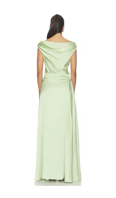 SIMKHAI Elinne Short Sleeve Gown | Thumbnail 3 SIMKHAI Elinne Short Sleeve Gown | Thumbnail 3