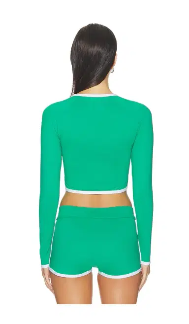 POST SWIM Melanie Contrast Rashguard | Thumbnail 3 POST SWIM Melanie Contrast Rashguard | Thumbnail 3