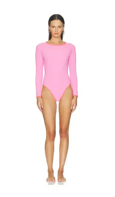 POST SWIM Bonnie Contrast One Piece | Thumbnail 1 POST SWIM Bonnie Contrast One Piece | Thumbnail 1