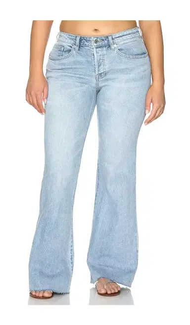 GOOD AMERICAN Vintage Low Rise Relaxed Flare Jeans | Thumbnail 2 GOOD AMERICAN Vintage Low Rise Relaxed Flare Jeans | Thumbnail 2