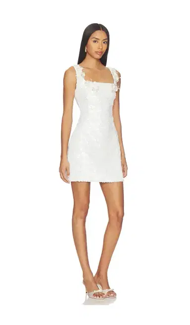 Elliatt Alessia Square Neck Mini Dress | Thumbnail 2 Elliatt Alessia Square Neck Mini Dress | Thumbnail 2