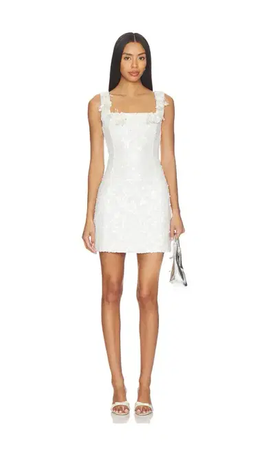 Elliatt Alessia Square Neck Mini Dress | Thumbnail 1 Elliatt Alessia Square Neck Mini Dress | Thumbnail 1