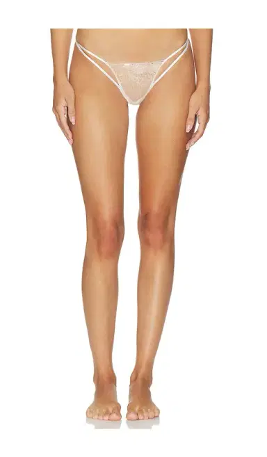 For Love & Lemons Sequin Seashell Thong Panty | Thumbnail 1 For Love & Lemons Sequin Seashell Thong Panty | Thumbnail 1