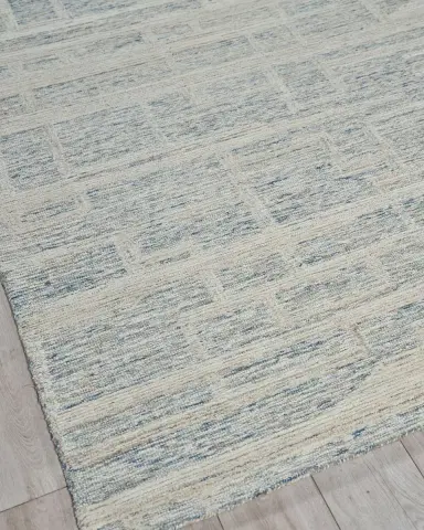 Exquisite Rugs Park City Hand-Tufted Blue/Ivory Rug | Thumbnail 3 Exquisite Rugs Park City Hand-Tufted Blue/Ivory Rug | Thumbnail 3