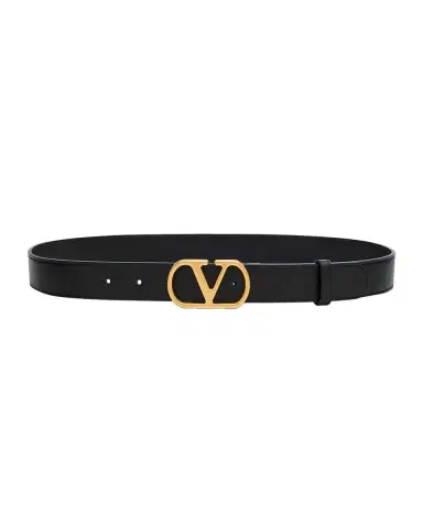 Valentino Garavani VLogo Signature Leather Belt, 30mm | Thumbnail 3 Valentino Garavani VLogo Signature Leather Belt, 30mm | Thumbnail 3
