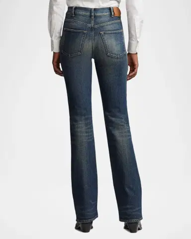 Ralph Lauren Collection Kaida Relaxed Bootcut Jeans | Thumbnail 3 Ralph Lauren Collection Kaida Relaxed Bootcut Jeans | Thumbnail 3