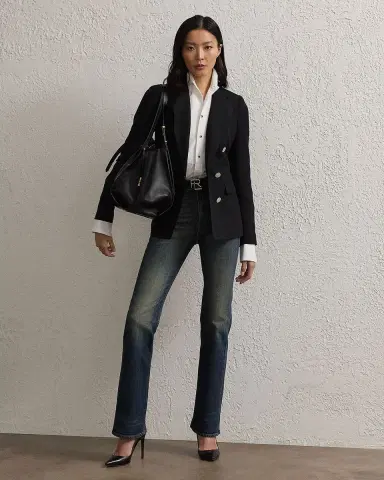 Ralph Lauren Collection Kaida Relaxed Bootcut Jeans | Thumbnail 5 Ralph Lauren Collection Kaida Relaxed Bootcut Jeans | Thumbnail 5
