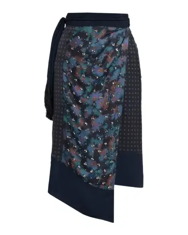 3.1 Phillip Lim Desert Flower Embellished Wrap Skirt | Thumbnail 1 3.1 Phillip Lim Desert Flower Embellished Wrap Skirt | Thumbnail 1