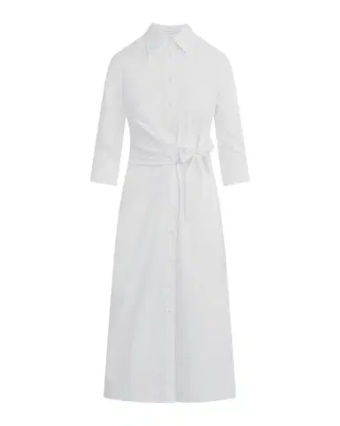 Favorite Daughter The Well Mannered Stretch Cotton Midi Dress | Thumbnail 1 Favorite Daughter The Well Mannered Stretch Cotton Midi Dress | Thumbnail 1