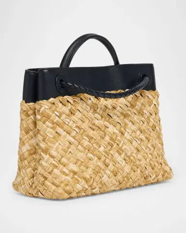 Bottega Veneta Andiamo Small Raffia Crossbody Bag | Thumbnail 3 Bottega Veneta Andiamo Small Raffia Crossbody Bag | Thumbnail 3