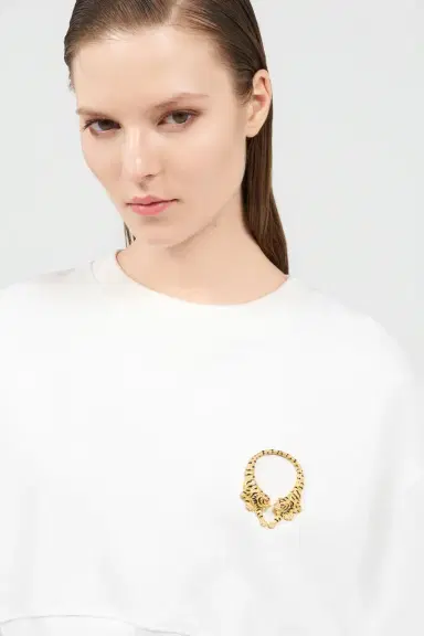 Roberto Cavalli Roar Sweatshirt | Thumbnail 6 Roberto Cavalli Roar Sweatshirt | Thumbnail 6