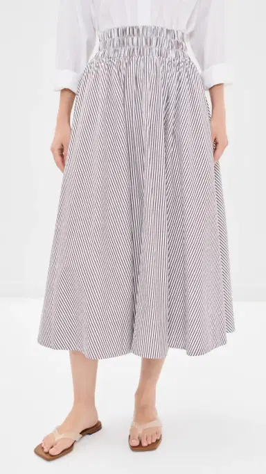 Suzie Kondi Kyria Circle Skirt Truffle tripe | Thumbnail 2 Suzie Kondi Kyria Circle Skirt Truffle tripe | Thumbnail 2