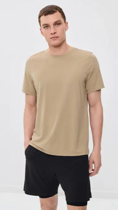 Rhone Elevated Modern Tee Teak Brown | Thumbnail 2 Rhone Elevated Modern Tee Teak Brown | Thumbnail 2
