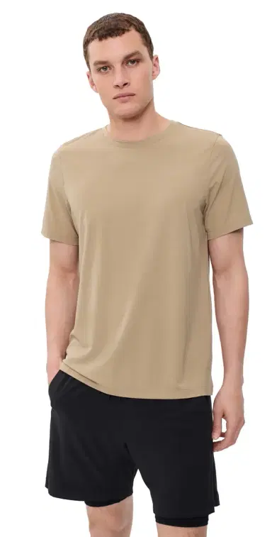 Rhone Elevated Modern Tee Teak Brown | Thumbnail 1 Rhone Elevated Modern Tee Teak Brown | Thumbnail 1