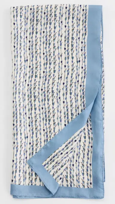 Altuzarra Bluebell Silk Scarf | Thumbnail 4 Altuzarra Bluebell Silk Scarf | Thumbnail 4