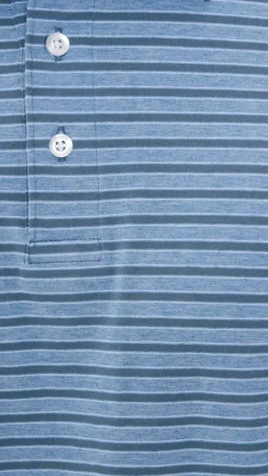 Faherty Movement Polo Top Creek Falls Stripe | Thumbnail 6 Faherty Movement Polo Top Creek Falls Stripe | Thumbnail 6