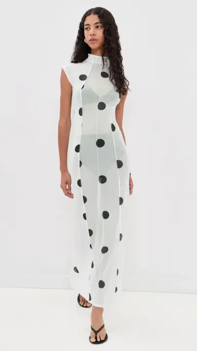 Lioness Redefined Maxi Dress oonlight Polka | Thumbnail 5 Lioness Redefined Maxi Dress oonlight Polka | Thumbnail 5
