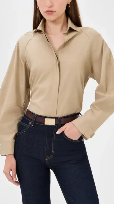 Victoria Beckham Portofino Mirror Belt | Thumbnail 3 Victoria Beckham Portofino Mirror Belt | Thumbnail 3