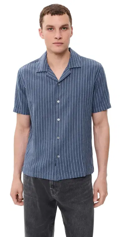 RAILS Ely Shirt Navy Multi tripe | Thumbnail 1 RAILS Ely Shirt Navy Multi tripe | Thumbnail 1