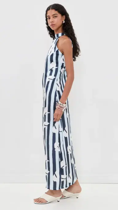 The Lulo Project Carla Maxi Dress Legacy Bloom Blue | Thumbnail 4 The Lulo Project Carla Maxi Dress Legacy Bloom Blue | Thumbnail 4