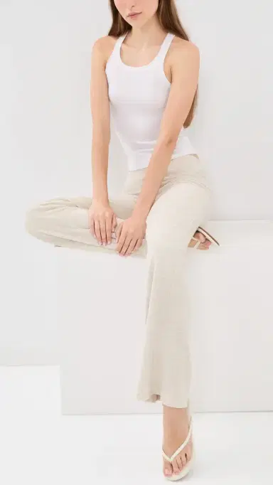 ÉTERNE Low Lounge Pants ight Heather Grey | Thumbnail 5 ÉTERNE Low Lounge Pants ight Heather Grey | Thumbnail 5