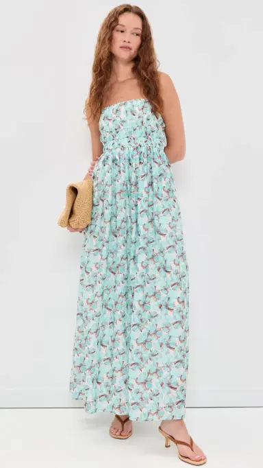 Kivari Lydia Maxi Dress Mint | Thumbnail 5 Kivari Lydia Maxi Dress Mint | Thumbnail 5