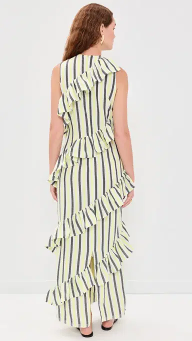 Marrakshi Life The piral Ruffle Dress tripe 22 | Thumbnail 3 Marrakshi Life The piral Ruffle Dress tripe 22 | Thumbnail 3