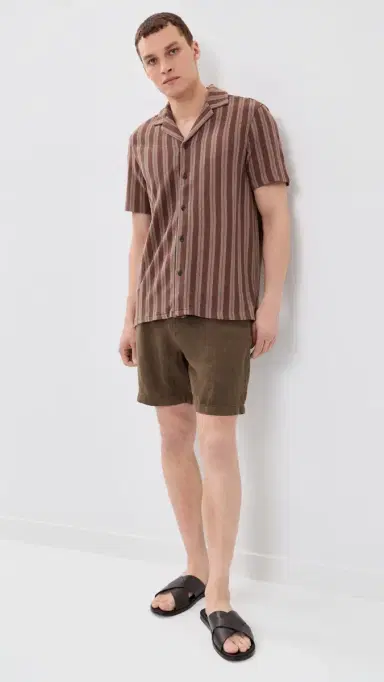 Faherty Oasis Camp Shirt Autumn ky tripe | Thumbnail 5 Faherty Oasis Camp Shirt Autumn ky tripe | Thumbnail 5
