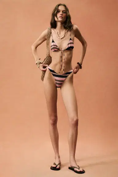 Heavy Manners for FWRD High Cut Cheeky Bikini Bottom | Thumbnail 1 Heavy Manners for FWRD High Cut Cheeky Bikini Bottom | Thumbnail 1