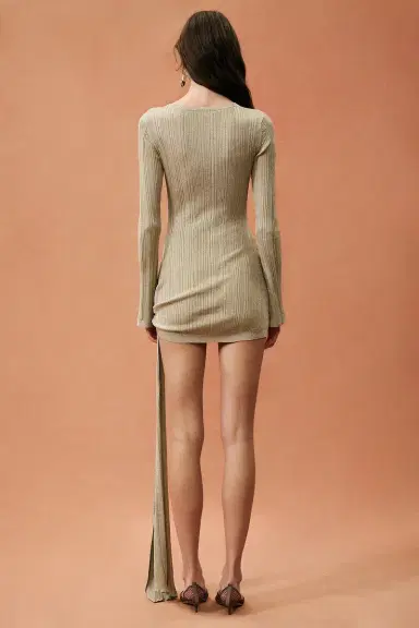 SAME for FWRD Twist Mini Dress | Thumbnail 4 SAME for FWRD Twist Mini Dress | Thumbnail 4
