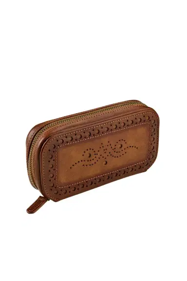 Wolf Brogue 2 Piece Watch Zip Case | Thumbnail 3 Wolf Brogue 2 Piece Watch Zip Case | Thumbnail 3
