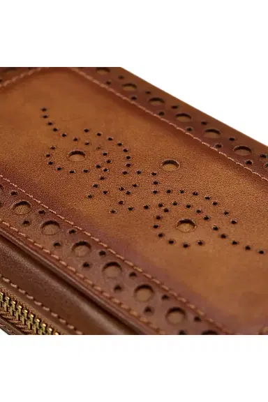 Wolf Brogue 2 Piece Watch Zip Case | Thumbnail 6 Wolf Brogue 2 Piece Watch Zip Case | Thumbnail 6