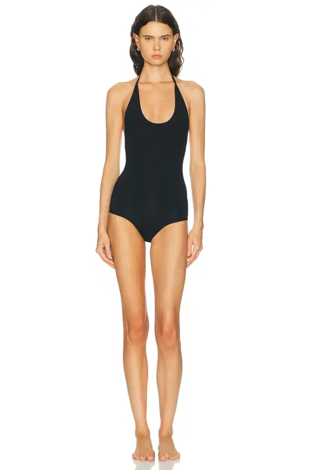 Halter Tie One Piece Swimsuit Halter Tie One Piece Swimsuit