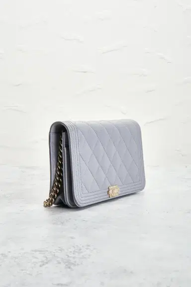 chanel Chanel Calfskin Boy Wallet On Chain | Thumbnail 4 chanel Chanel Calfskin Boy Wallet On Chain | Thumbnail 4