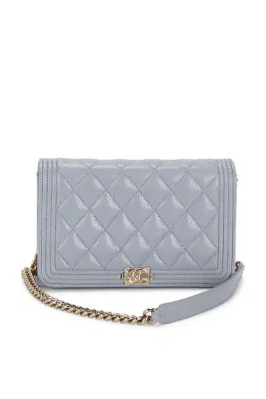 chanel Chanel Calfskin Boy Wallet On Chain | Thumbnail 1 chanel Chanel Calfskin Boy Wallet On Chain | Thumbnail 1