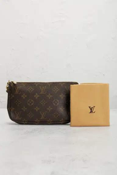 FWRD Renew Louis Vuitton Monogram Pochette Accessoires Shoulder Bag | Thumbnail 8 FWRD Renew Louis Vuitton Monogram Pochette Accessoires Shoulder Bag | Thumbnail 8