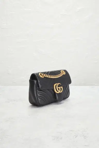 FWRD Renew Gucci Mini GG Marmont Shoulder Bag | Thumbnail 4 FWRD Renew Gucci Mini GG Marmont Shoulder Bag | Thumbnail 4