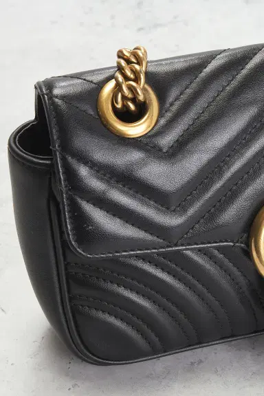 FWRD Renew Gucci Mini GG Marmont Shoulder Bag | Thumbnail 8 FWRD Renew Gucci Mini GG Marmont Shoulder Bag | Thumbnail 8