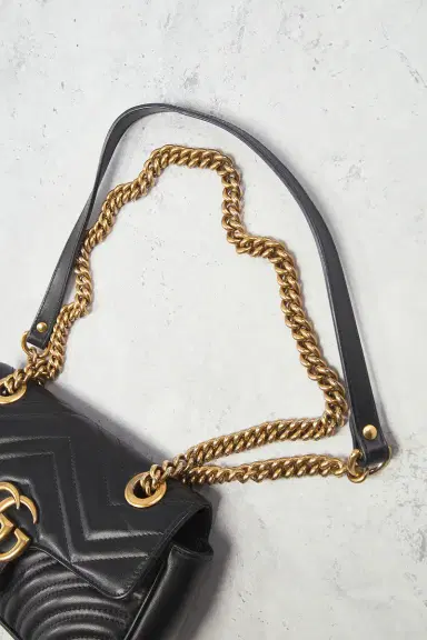 FWRD Renew Gucci Mini GG Marmont Shoulder Bag | Thumbnail 9 FWRD Renew Gucci Mini GG Marmont Shoulder Bag | Thumbnail 9
