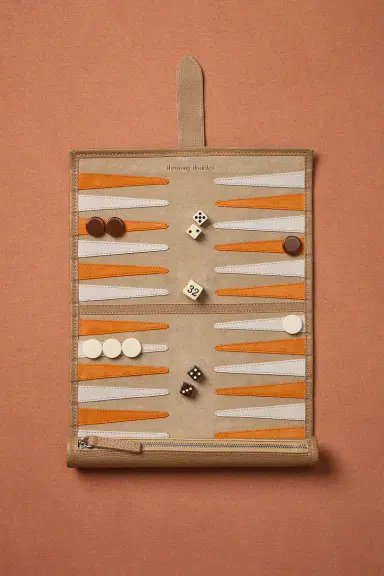 Throwing Doubles for FWRD Riviera Travel Backgammon Set | Thumbnail 2 Throwing Doubles for FWRD Riviera Travel Backgammon Set | Thumbnail 2