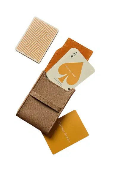 Throwing Doubles for FWRD The Riviera Leather Playing Card Set | Thumbnail 1 Throwing Doubles for FWRD The Riviera Leather Playing Card Set | Thumbnail 1