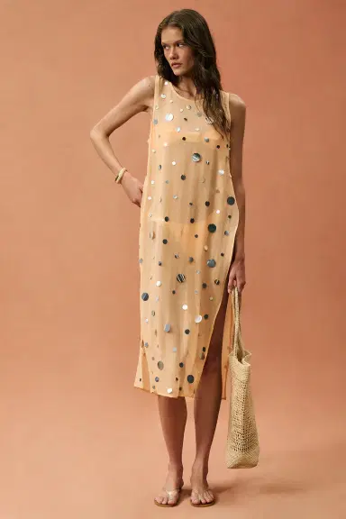 CHAN LUU for FWRD Chloe Sequin Tunic Dress | Thumbnail 3 CHAN LUU for FWRD Chloe Sequin Tunic Dress | Thumbnail 3