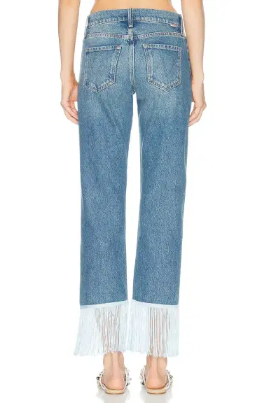 MOTHER The Relish Fringe Ankle Jeans | Thumbnail 4 MOTHER The Relish Fringe Ankle Jeans | Thumbnail 4