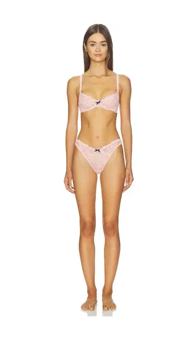 Fleur du Mal Bianca Lace Thong | Thumbnail 4 Fleur du Mal Bianca Lace Thong | Thumbnail 4