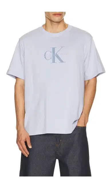 Calvin Klein 20's Short Sleeve Hero Monologo Tee | Thumbnail 1 Calvin Klein 20's Short Sleeve Hero Monologo Tee | Thumbnail 1