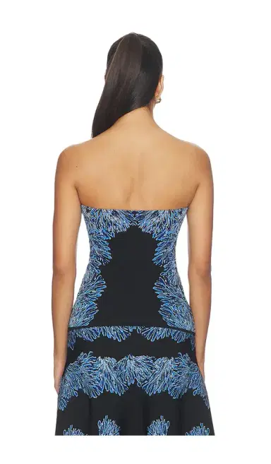 Ulla Johnson Madelie Strapless Knit Jacquard Top | Thumbnail 3 Ulla Johnson Madelie Strapless Knit Jacquard Top | Thumbnail 3
