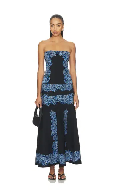 Ulla Johnson Madelie Strapless Knit Jacquard Top | Thumbnail 4 Ulla Johnson Madelie Strapless Knit Jacquard Top | Thumbnail 4
