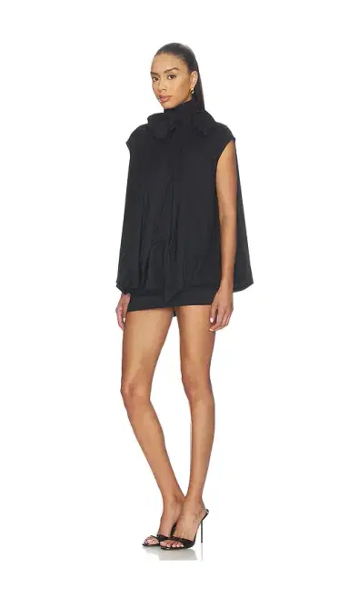 Prabal Gurung Tie-neck Cocoon Mini Dress | Thumbnail 2 Prabal Gurung Tie-neck Cocoon Mini Dress | Thumbnail 2