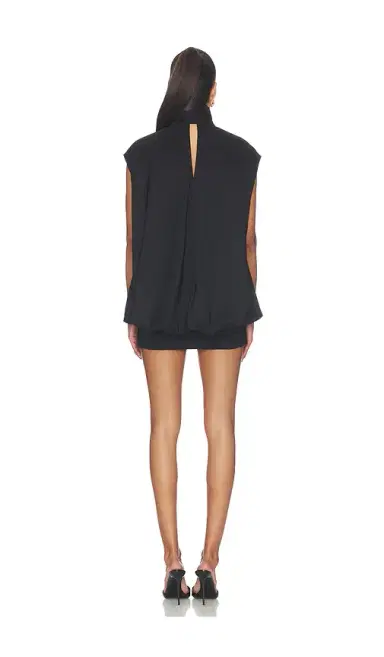 Prabal Gurung Tie-neck Cocoon Mini Dress | Thumbnail 3 Prabal Gurung Tie-neck Cocoon Mini Dress | Thumbnail 3